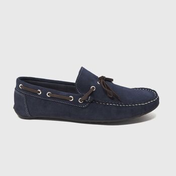 Mocassins Galera Bleu marine 1