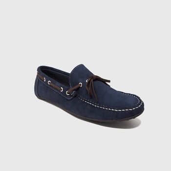 Mocassins Galera Bleu marine 2