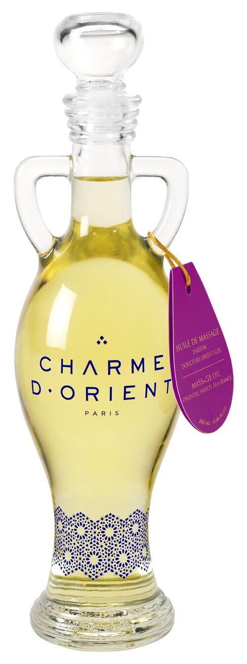 Huile corporelle parfum Douceurs Orientales - 200ml