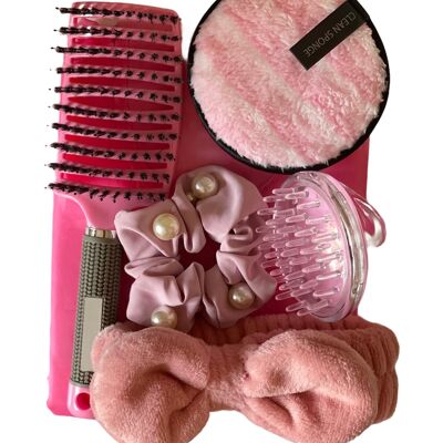 Pink Deluxe Spa gift box - pink