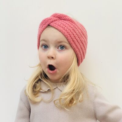 Nancy Elizabeth - Knitted Headband - Pink