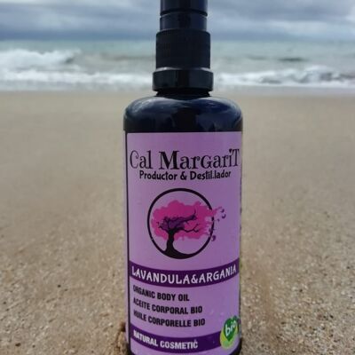 Organic Body Oil 100 ml Argania & Lavandula & Calendula
