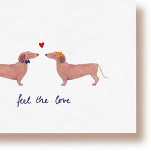 sentir l'amour | carte postale