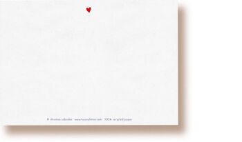 sentir l'amour | carte postale 2