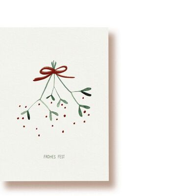 Mistletoe | postcard