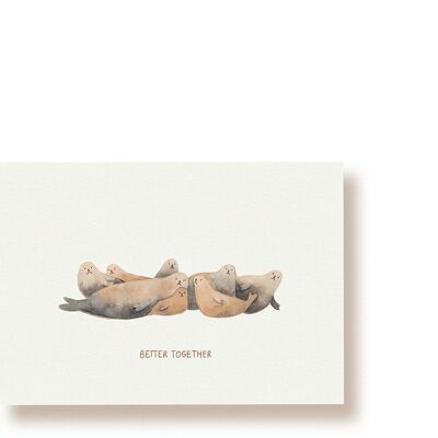 Sellos de Amor | tarjeta postal