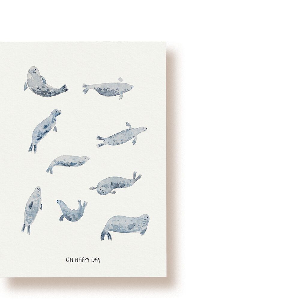 sigilli | Oh buon giorno | cartolina