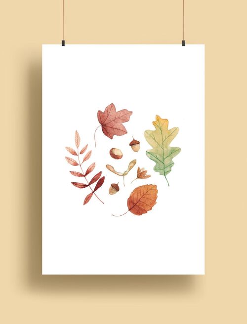 Hello Autumn | Print - A5