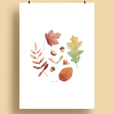 Hello Autumn | Print - A5