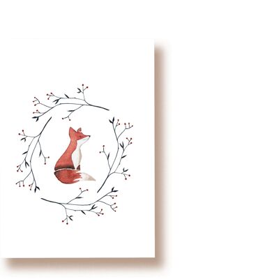 Little Fox | postcard