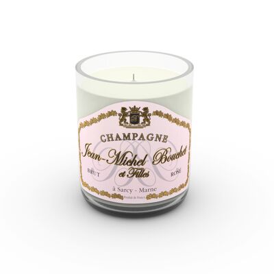 Jean-michel bouchet & filles brut rosé candle