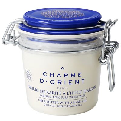Beurre de karité à l'huile d'argan parfum Douceurs Orientales