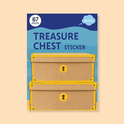 TREASURE CHEST sticker set