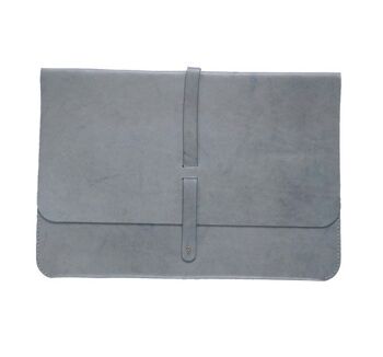 iPad Sleeve-Portfolio avec sangle - gris 8