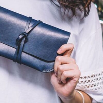 Pouch - navy blue