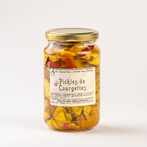 Pickles de courgettes-420g