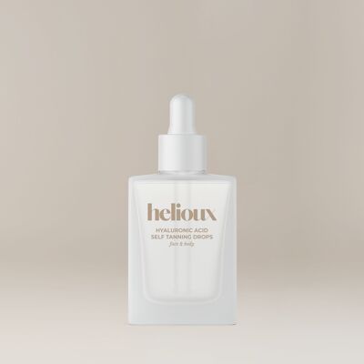 HELIOUX® HYALURONIC ACID SELF TANNING DROPS