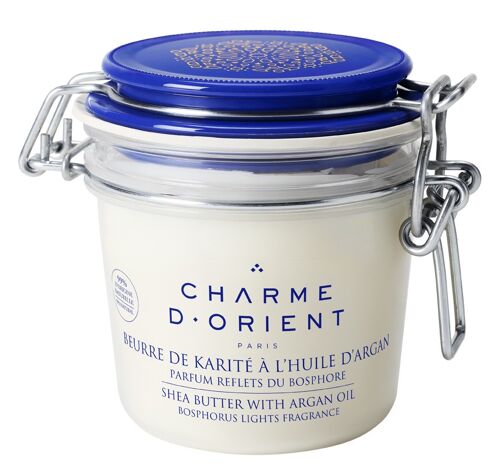 Beurre de karité à l'huile d'argan parfum Reflets du Bosphore