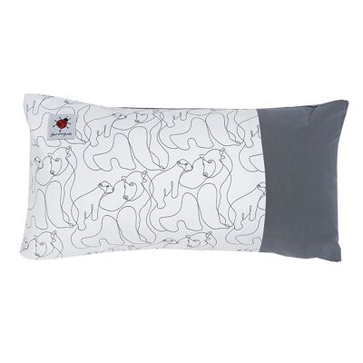 Maman ourse - Coussin rectangle