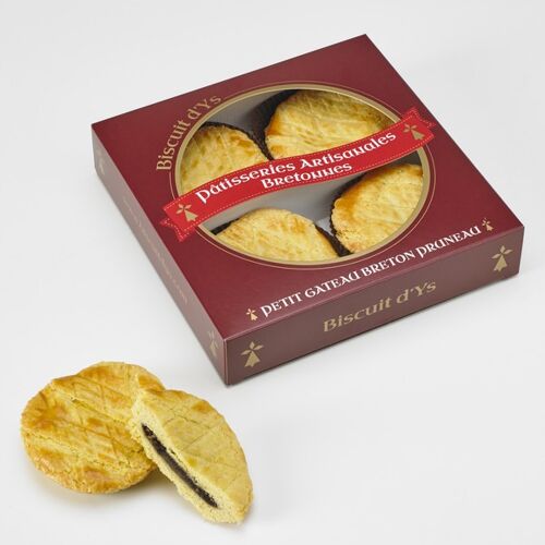 Boîte de 4 Gâteaux Bretons pruneau PUR BEURRE