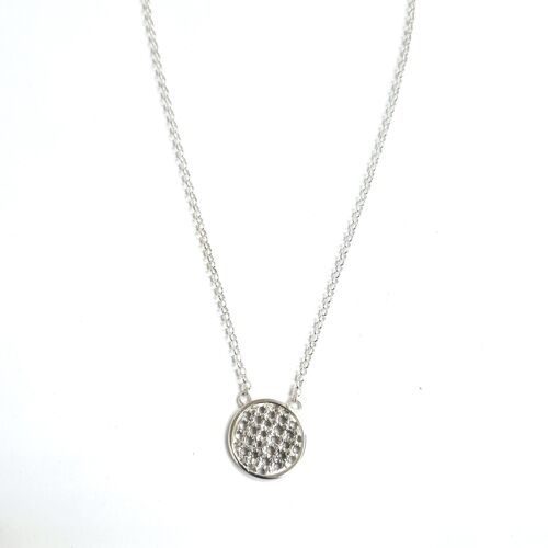 Silver Lace Necklace