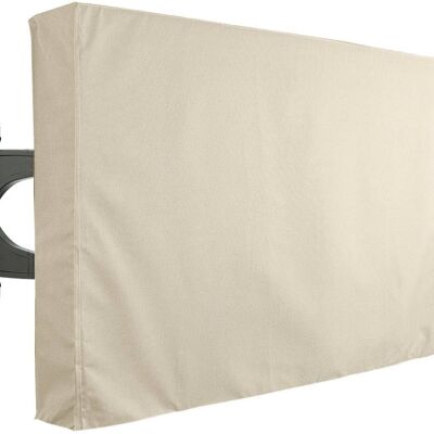 TV Outdoor Cover Titan Serie - Beige 1