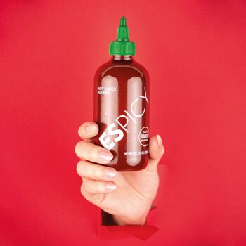Sauce piquante ESPICY 250 ml | La première sauce piquante Sriracha fabriquée en Espagne | Le degré parfait de piquant (6/10) 6