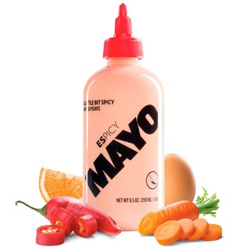 ESPICY Mayo 250 ml | mayonnaise avec la touche parfaite d'épice | Crémeux | Sans gluten | Convient aux végétariens | Keto Friendly | Fabriqué en Espagne... 1