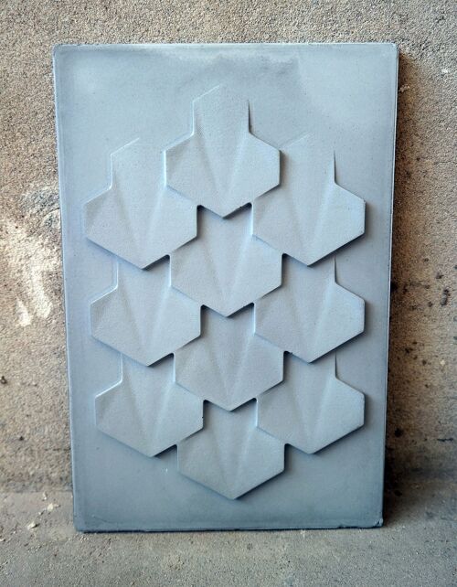 Concrete art panel - Schub