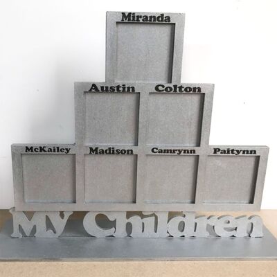 Freestanding My Children Photo Stand - 9