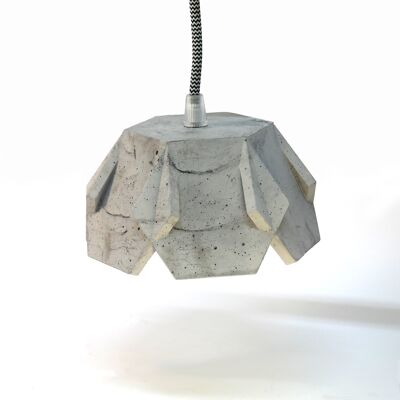 Jill concrete pendant lamp - grey
