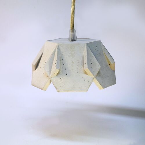 Jill concrete pendant lamp - white
