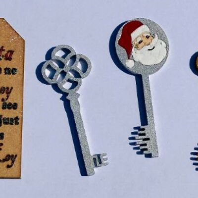 Magic santa key - diamond key