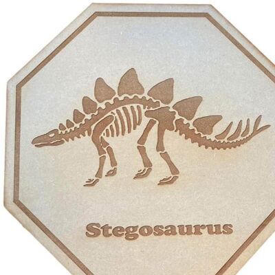 Dinosaur Fossil Plaques - Stegosaurus