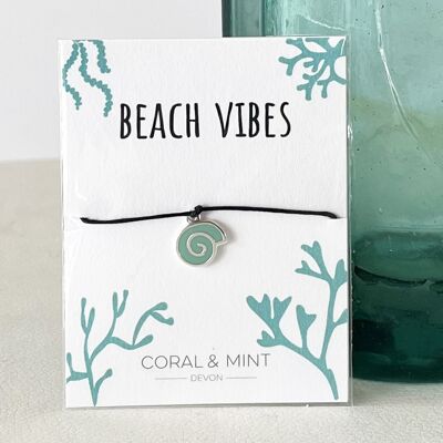 Beach Vibes - Teal Shell