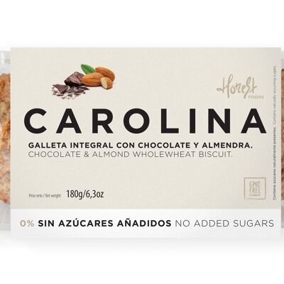 Galleta 0% Sin Azúcares y Sin gluten Digestive Carolina Honest
