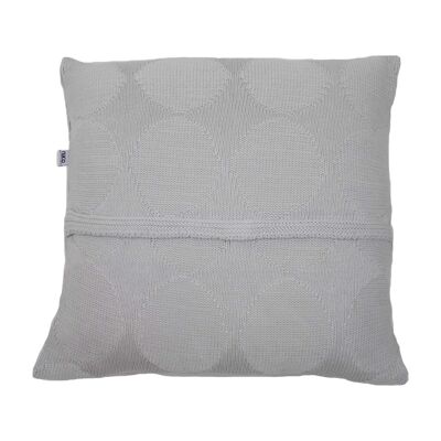 knitted cotton pillowcase-lilly white-xsmall.