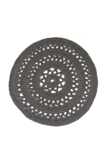 tapis coton crocheté-anthracite-moyen.***