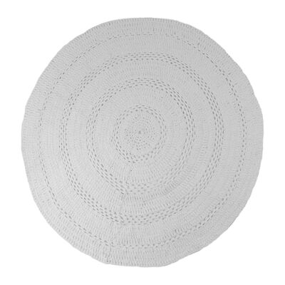 tapis coton crocheté-blanc-xlarge