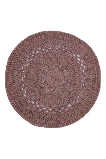 tapis en laine au crochet-violet-large