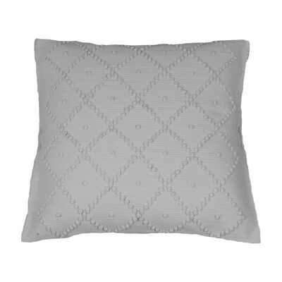 woven cotton pillowcase-white-medium