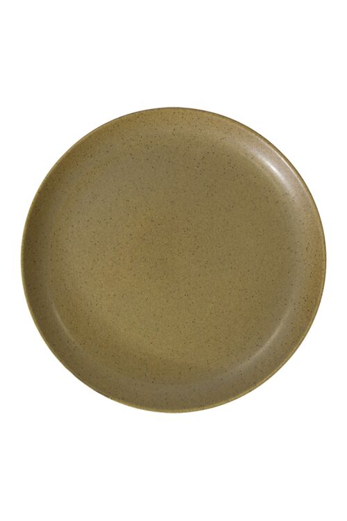 mat ceramic aardewerk-mosterd-medium