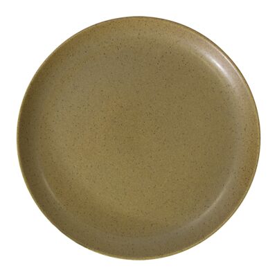 matte Keramik Steingut-Senf-Medium