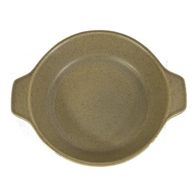 matt ceramic earthenware-mustard-small