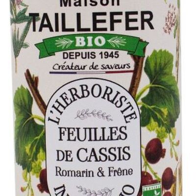 Infusion bio cassis, romarin et frene 50g