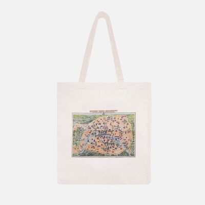 Monumental Paris tote bag (set of 4)