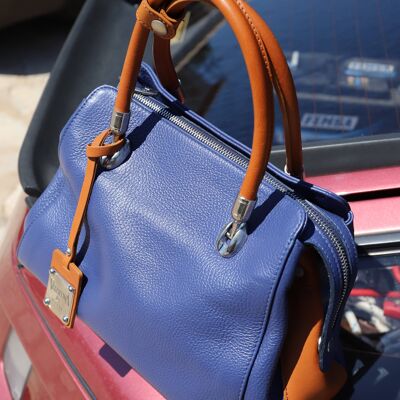 668 Lollo - Bag with blue handles