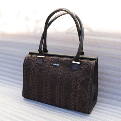 613 Gilda Bag - Dark brown - Bag with handles - Leather bags
