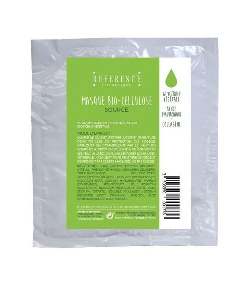 Masque Bio-Cellulose "SOURCE"
