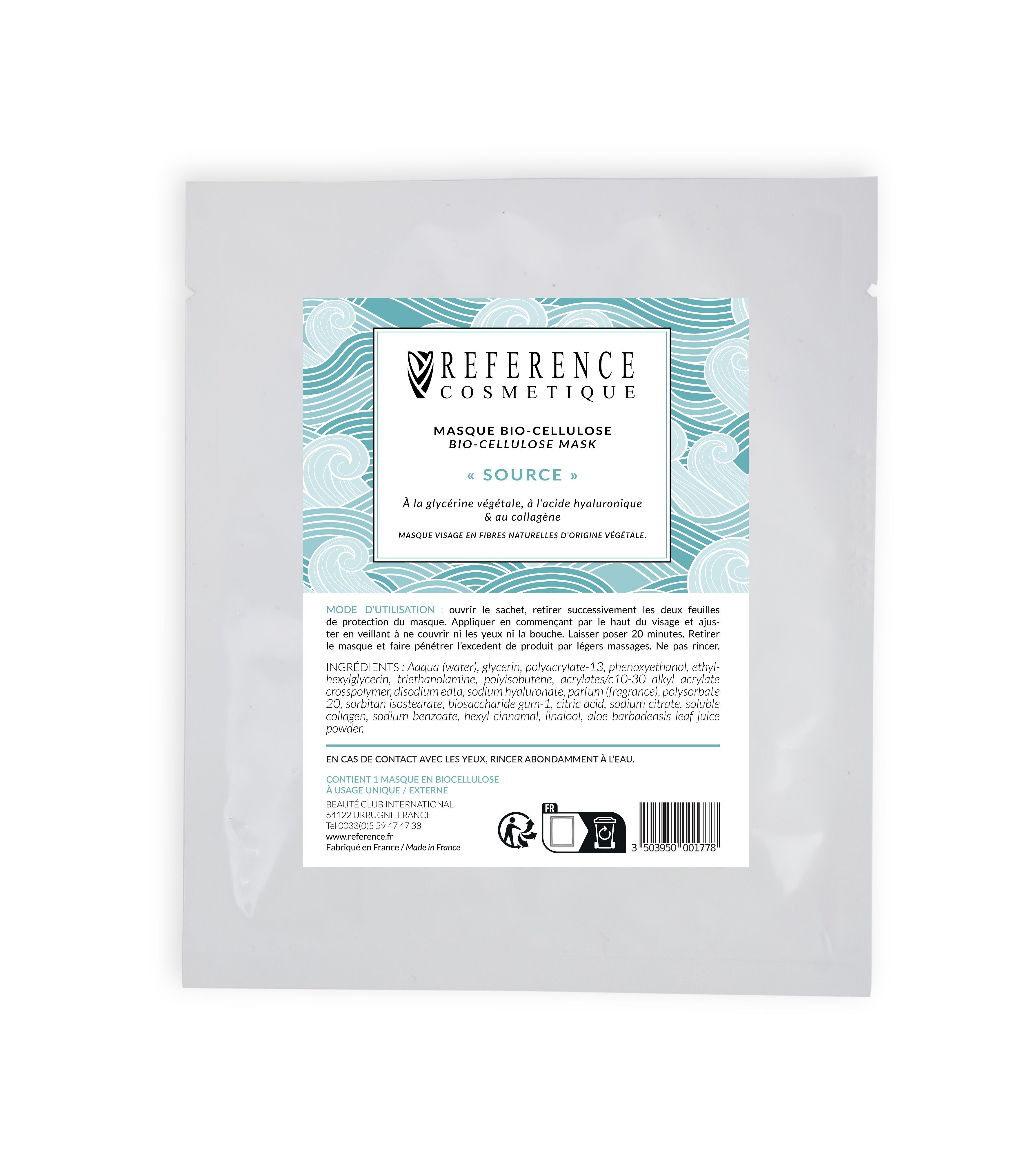 Maschera in Bio-Cellulosa "SOURCE".